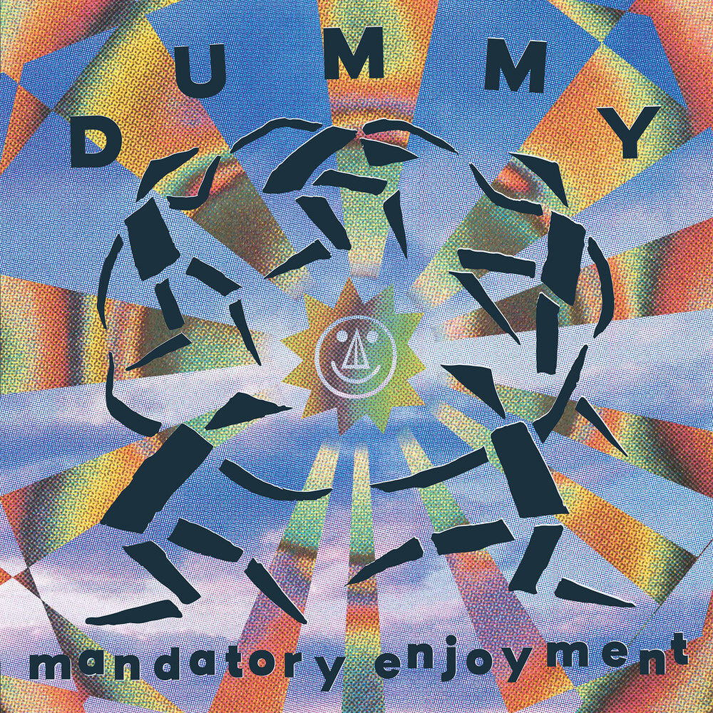 the album cover for Dummy - Mandatory Enjoyment [Indie Exclusive] (Sky Blue Vinyl) (Blue)