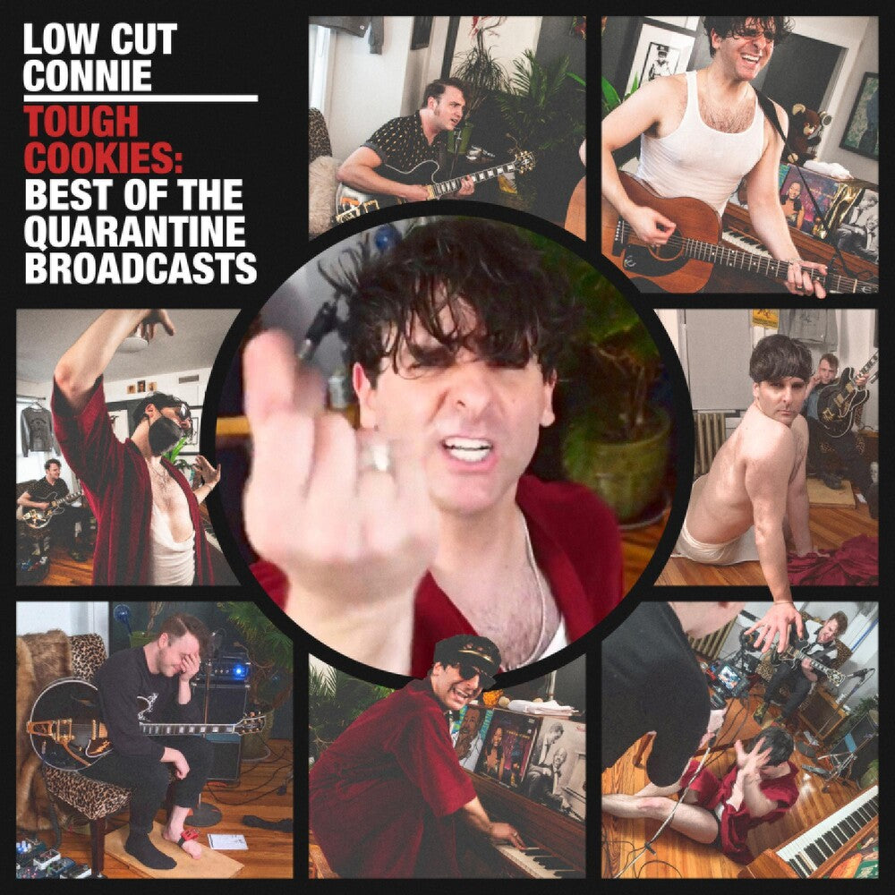 the album cover for Low Cut Connie - Tough Cookies: Best of the Quarantine Broadcasts