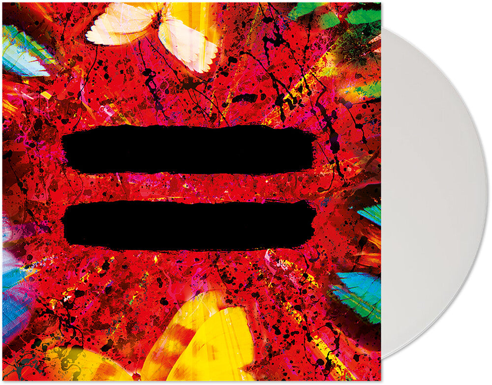 the album cover for Ed Sheeran - =  [Indie Exclusive Limited Edition White LP]