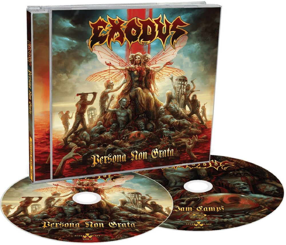 the album cover for Exodus - Persona Non Grata [CD/Blu-Ray]