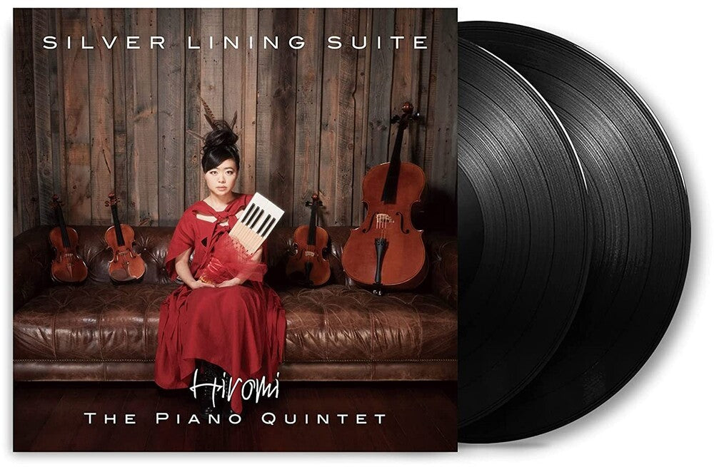 the album cover for Hiromi - Silver Lining Suite