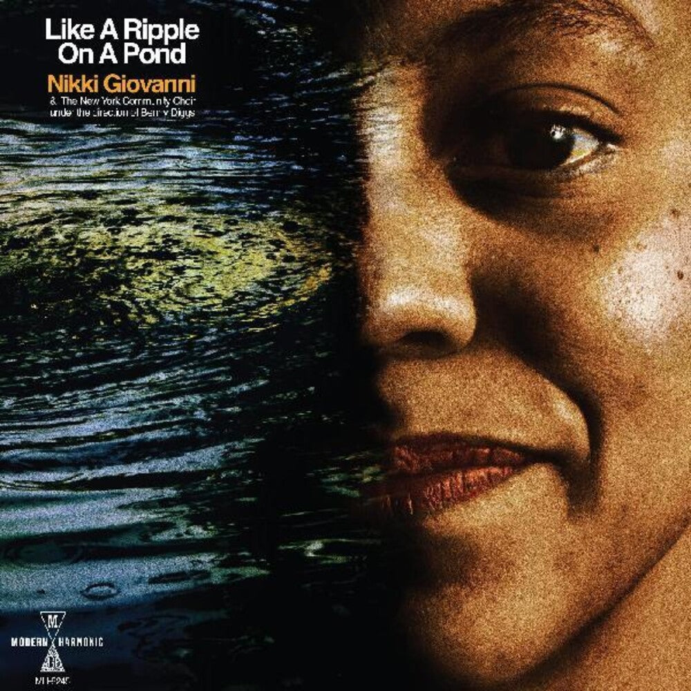 the album cover for Nikki Giovanni - Like A Ripple On A Pond