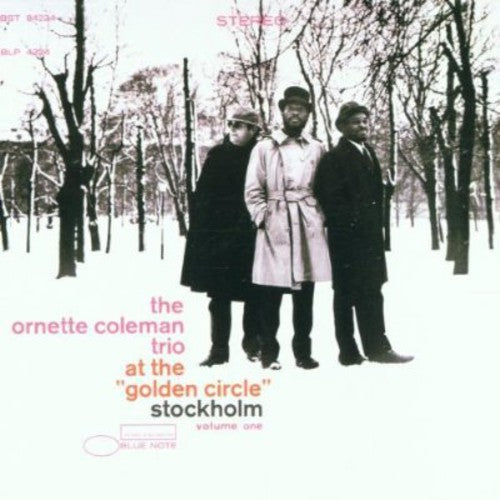 the album cover for The Ornette Coleman Trio - At the Golden Circle 1