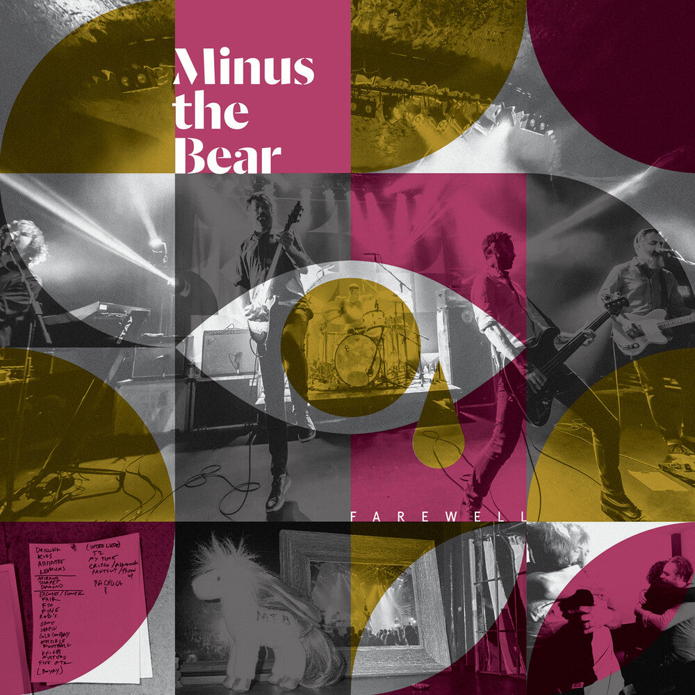 the album cover for Minus The Bear - Farewell [Grey 3LP]