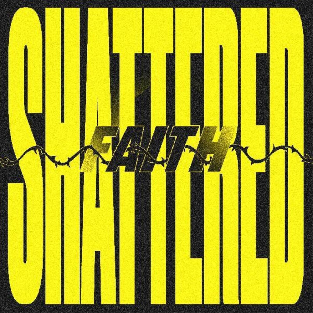 the album cover for Vlure - Shattered Faith [Clear Vinyl] (Ylw) [Indie Exclusive]