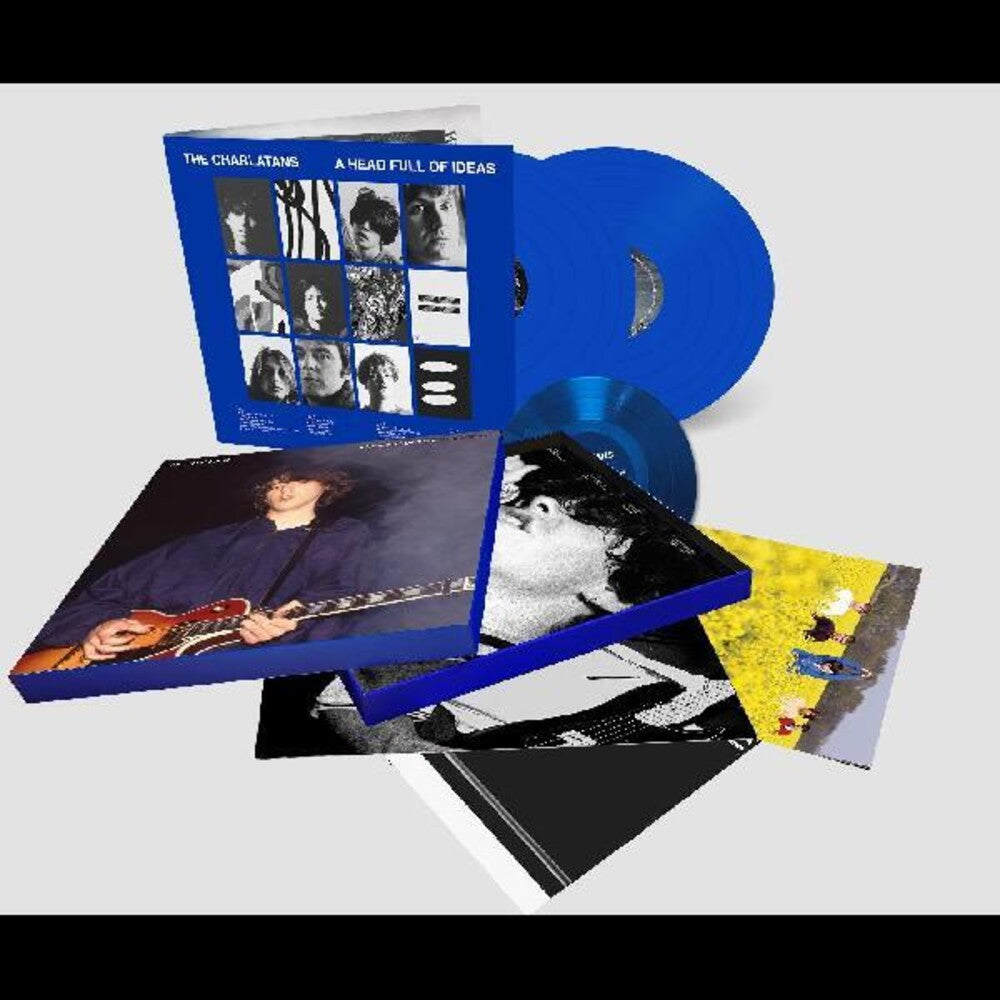 the album cover for The Charlatans UK - A Head Full Of Ideas [Import Deluxe Edition On Colored Vinyl]