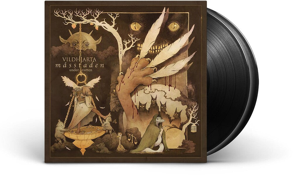 the album cover for Vildhjarta - Masstaden Under Vatten