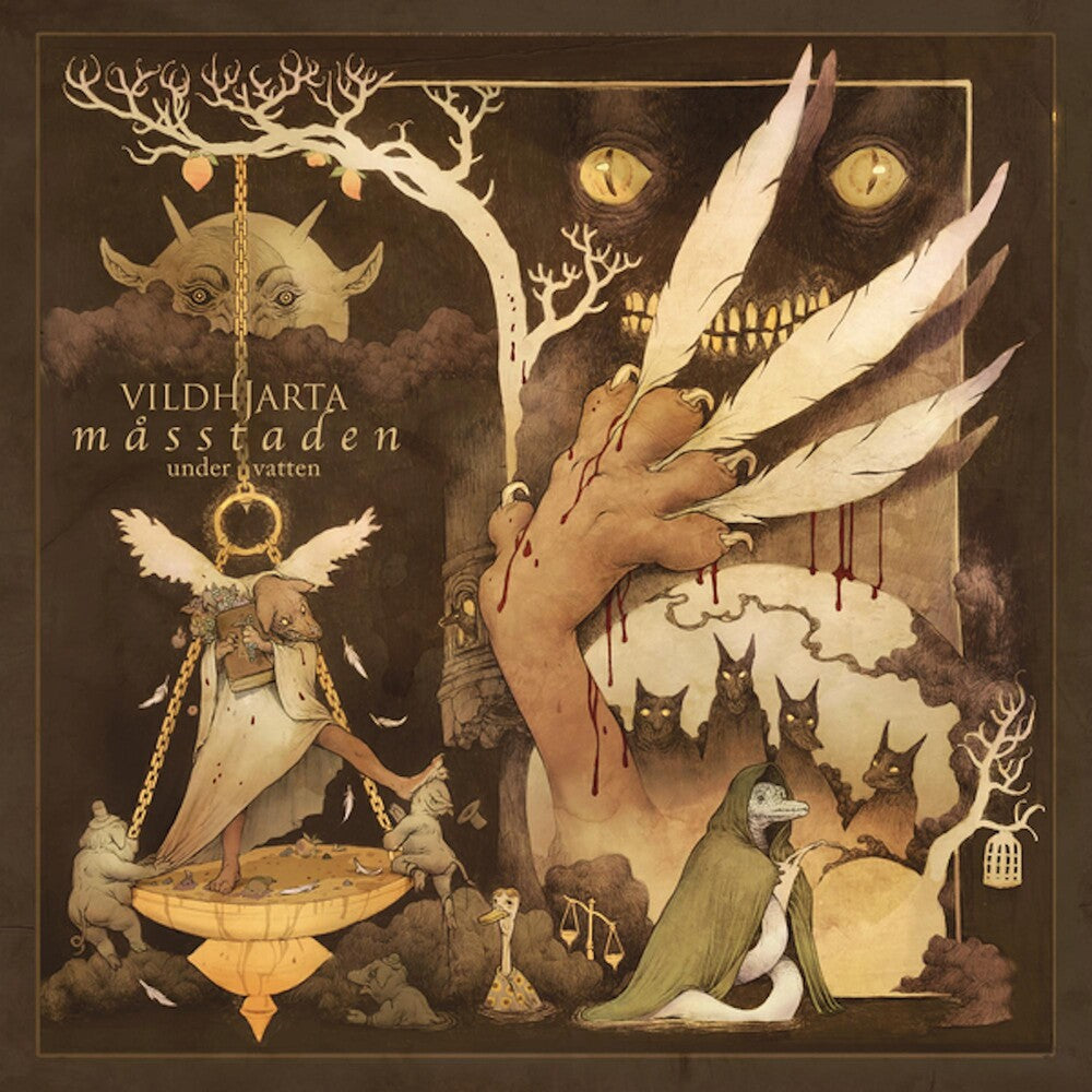 the album cover for Vildhjarta - Masstaden Under Vatten (Jewl)