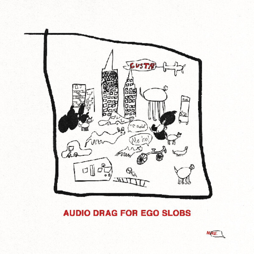 the album cover for GUSTAF - Audio Drag For Ego Slobs