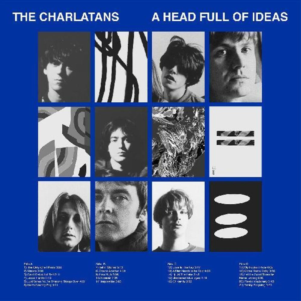 the album cover for The Charlatans UK - A Head Full of Ideas [Import 2LP]