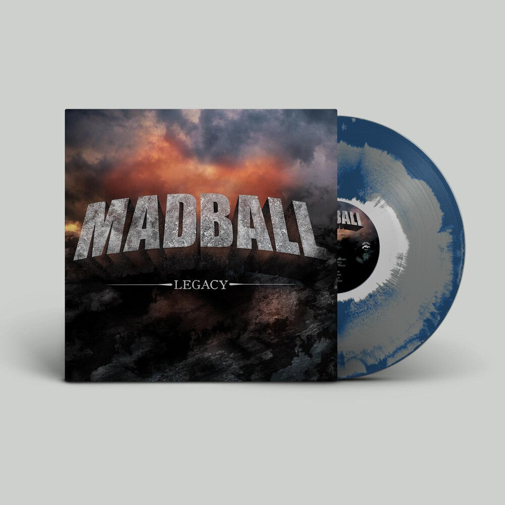 the album cover for Madball - Legacy [Limited Edition Blue, Silver White LP]