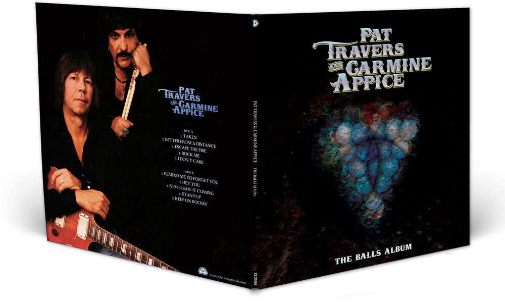 the album cover for Travers, Pat / Carmine Appice - The Balls Album