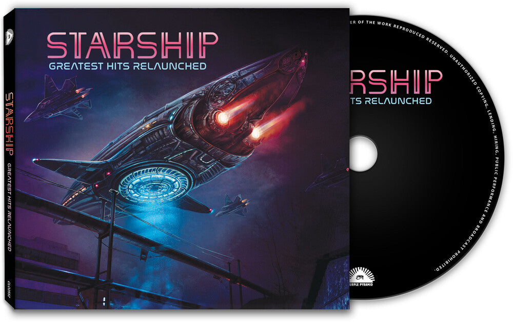 the album cover for Starship - Greatest Hits Relaunched