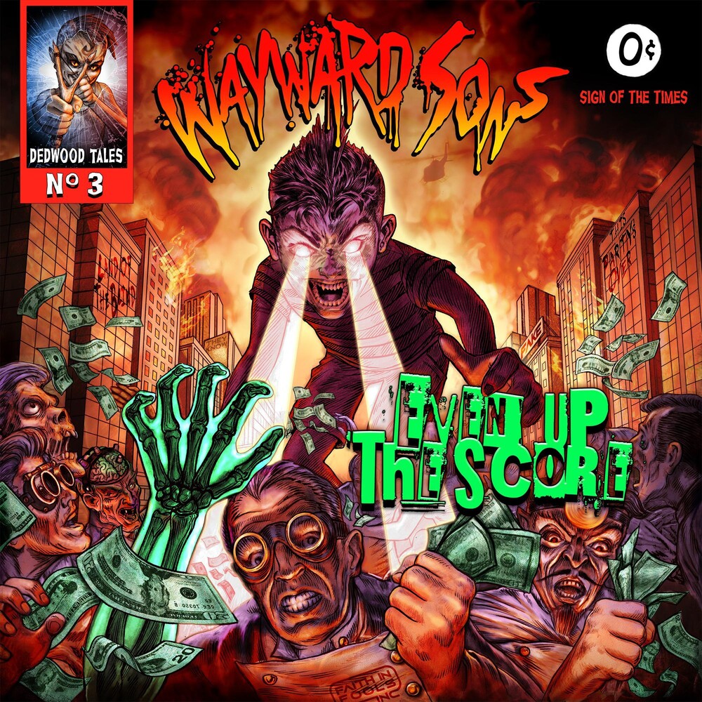 the album cover for Wayward Sons - Even Up The Score