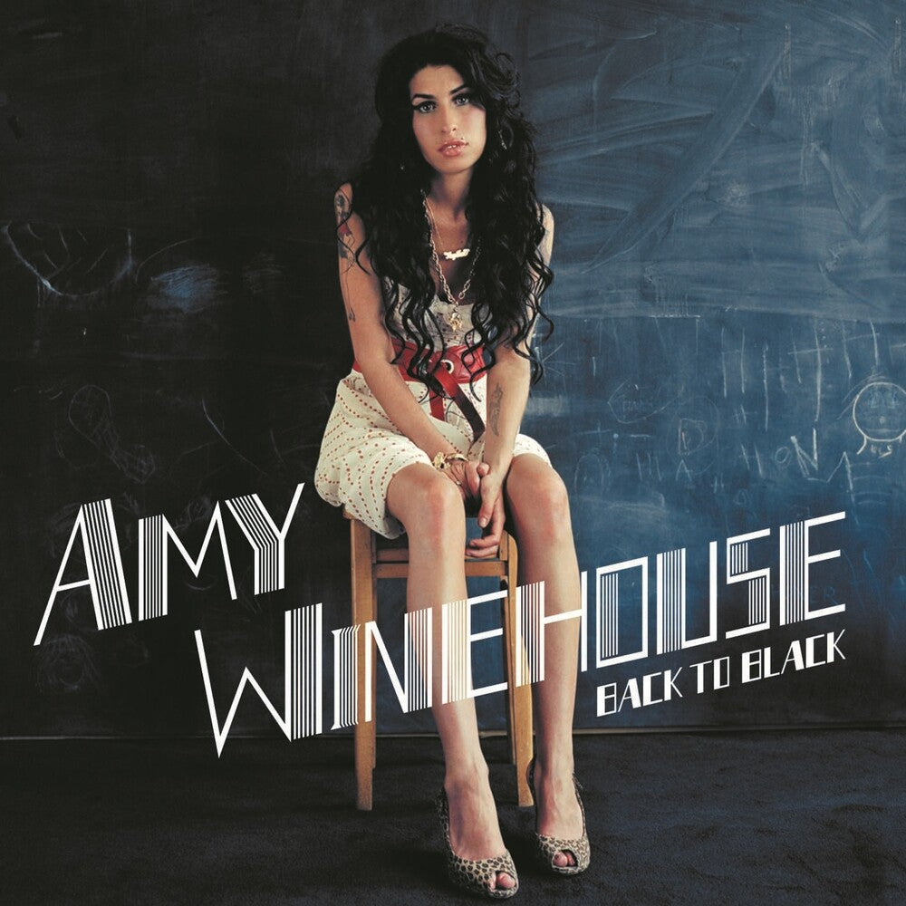 the album cover for Amy Winehouse - Back To Black [Picture Disc LP]