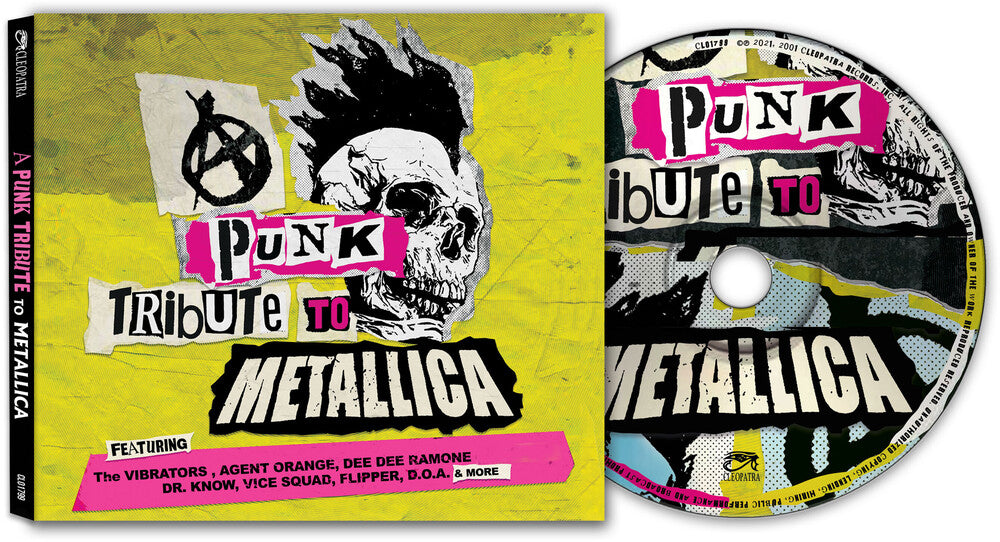 the album cover for Sloppy Seconds / Agent Orange / D.O.A. - Punk Tribute To Metallica [Digipak]