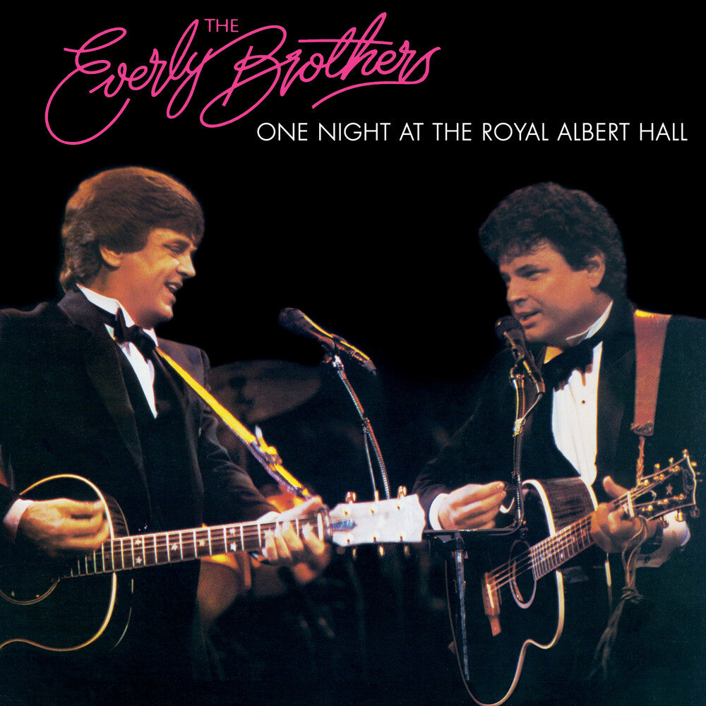 the album cover for The Everly Brothers - One Night At The Royal Albert Hall