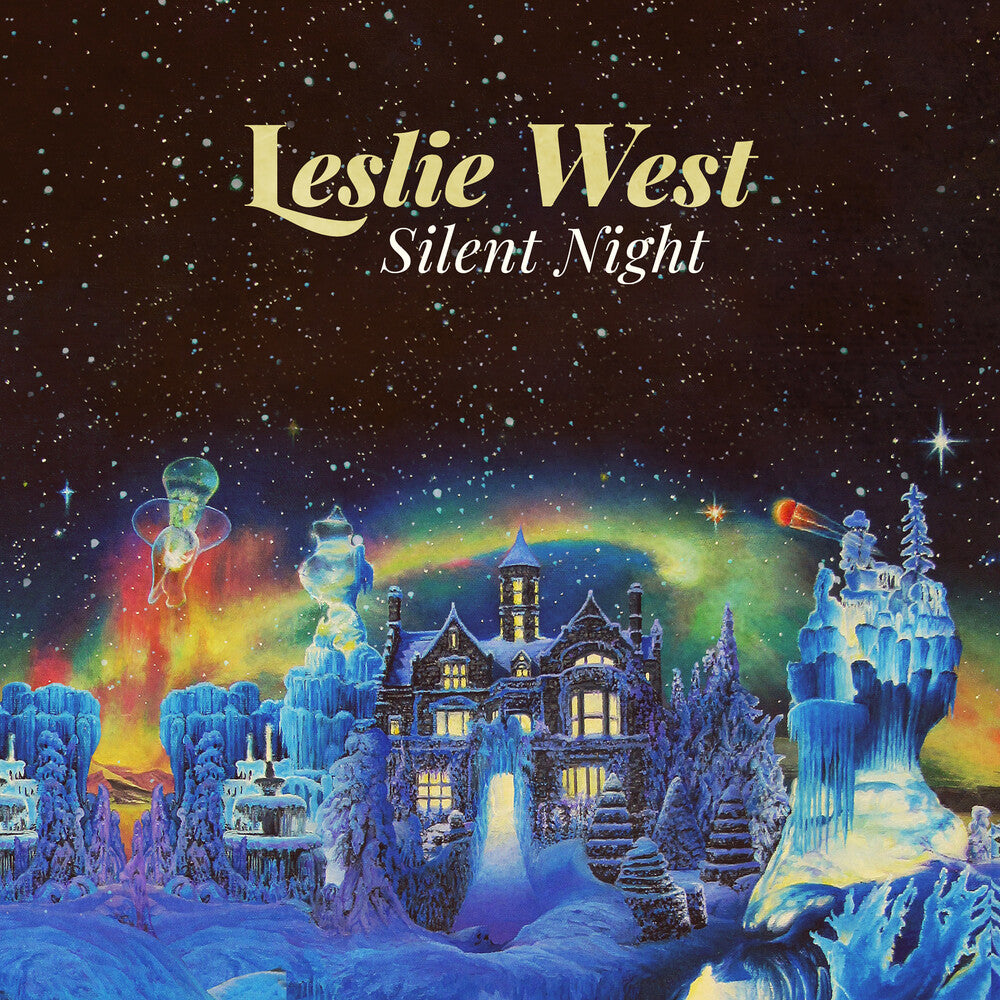 the album cover for Leslie West - Silent Night