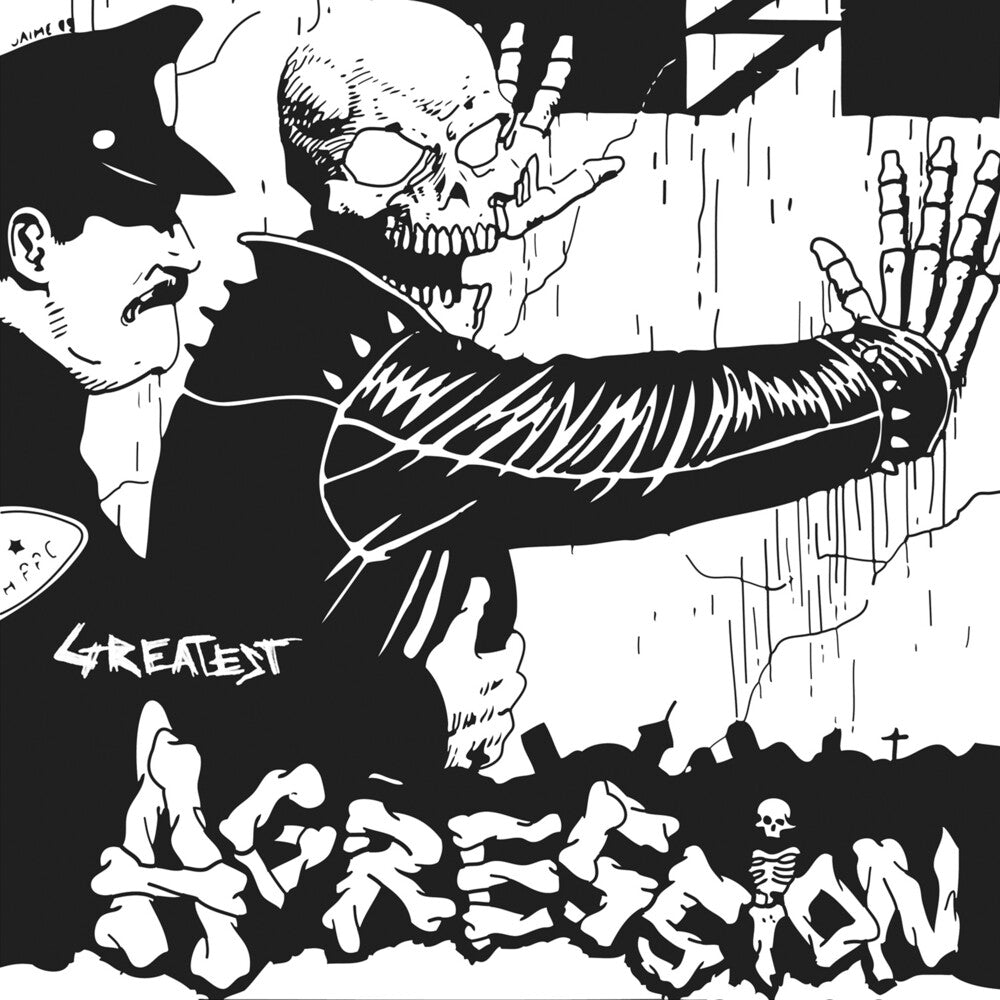 the album cover for Agression - Greatest [Limited Edition]
