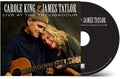 the album cover for Carole King & James Taylor - Live at The Troubadour