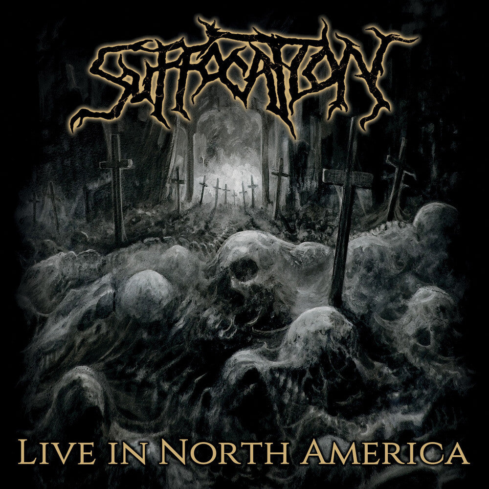the album cover for Suffocation - Live In North America