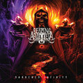 the album cover for Reaping Asmodeia - Darkened Infinity
