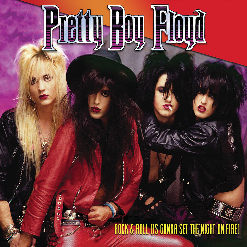 the album cover for Pretty Boy Floyd - Rock & Roll (Is Gonna Set The Night On Fire) [Digipak]