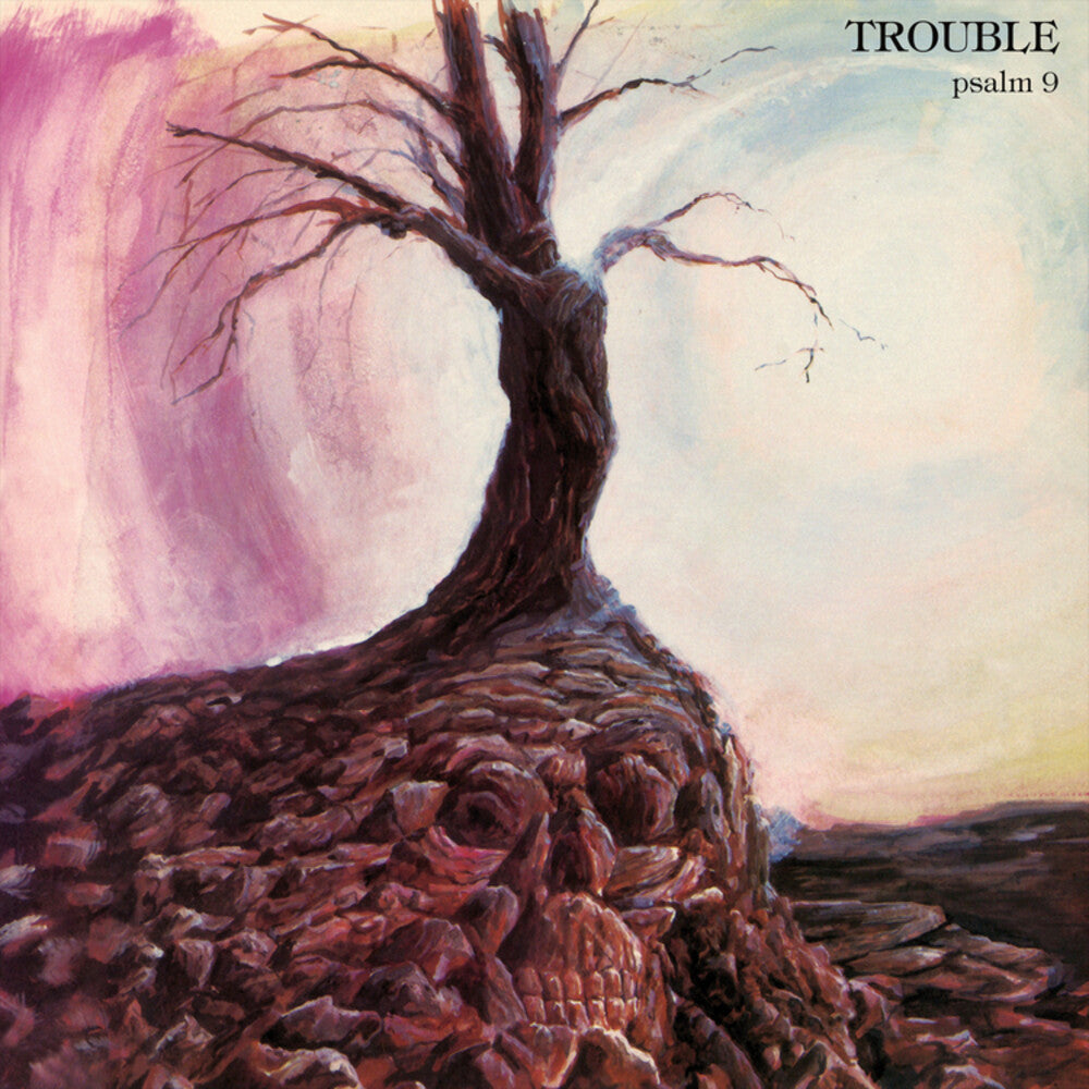 the album cover for Trouble - Psalm 9 (Grey Vinyl)
