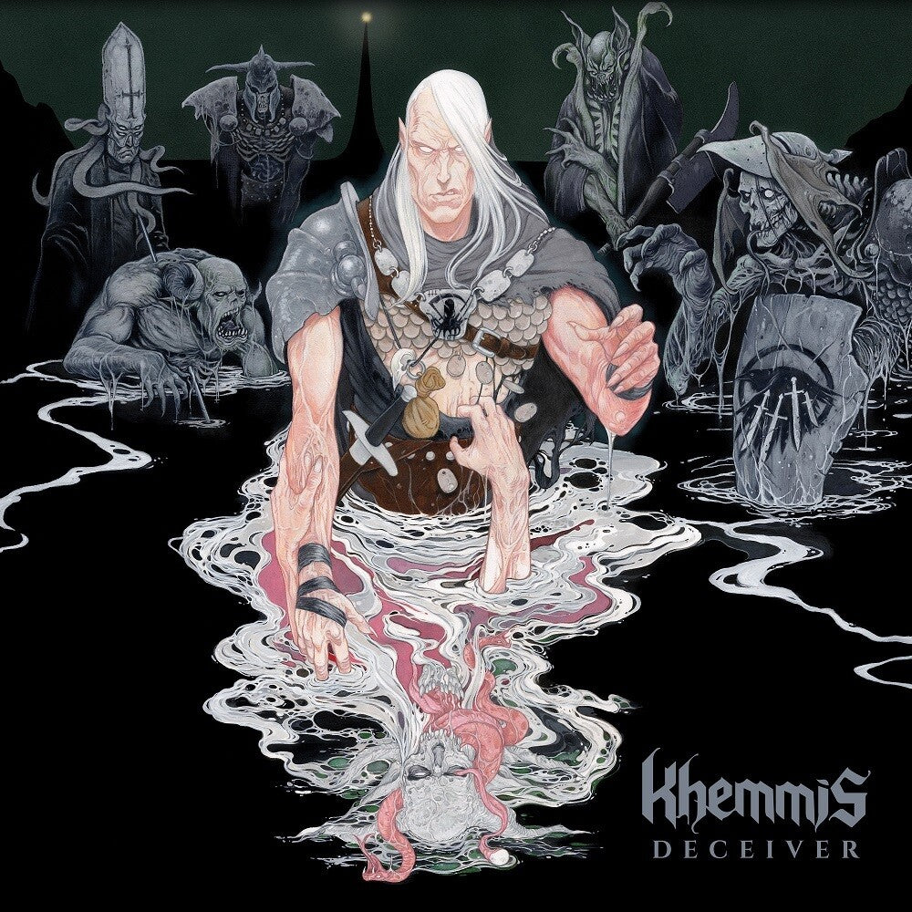 the album cover for Khemmis - Deceiver