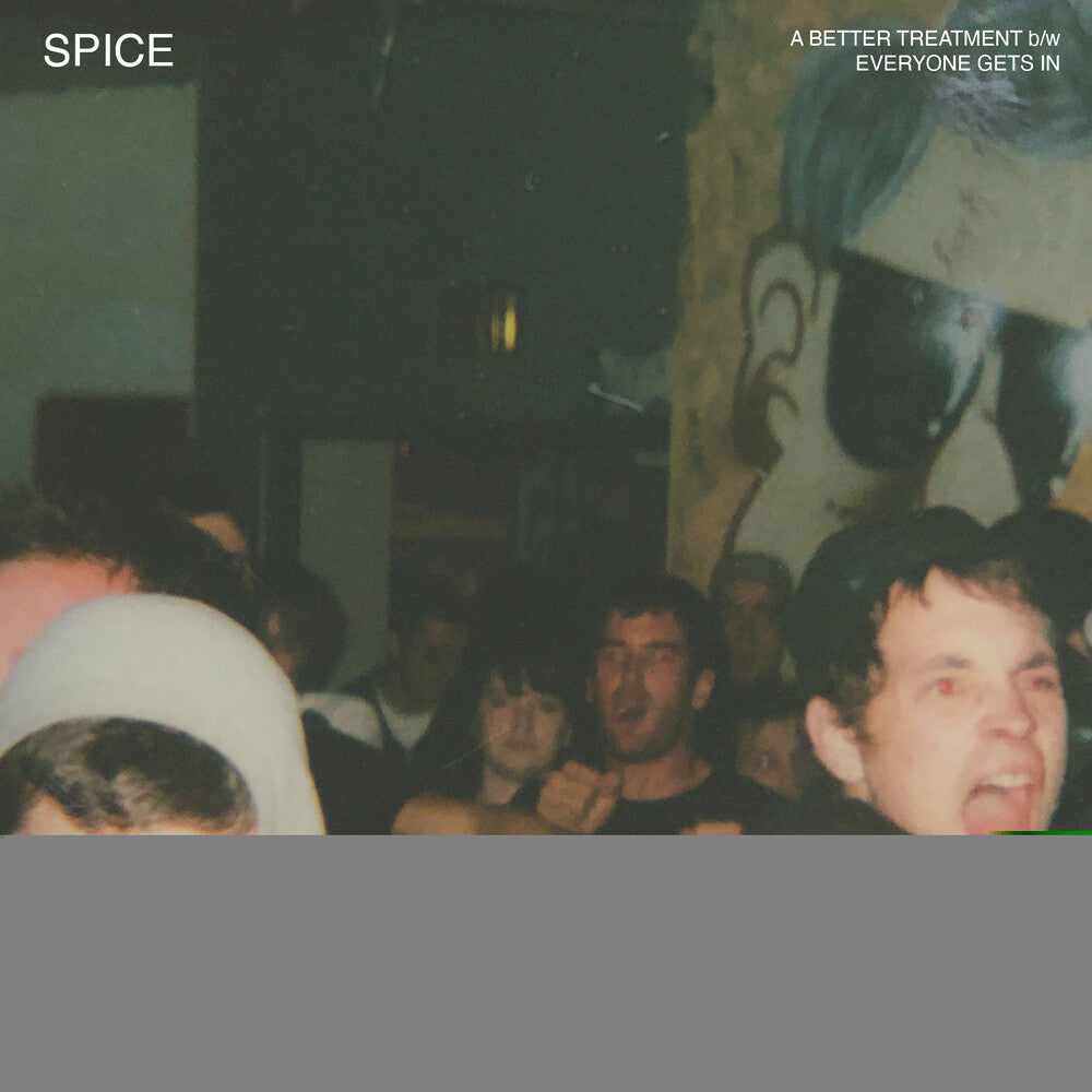 the album cover for Spice - Better Treatment (Clear & Black Splatter) (Blk)