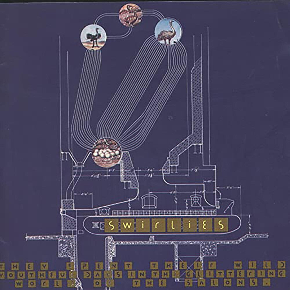 the album cover for Swirlies - They Spent Their Wild Youthful Days In The Glittering World Of The Salons [Indie Exclusive Limited Edition LP]