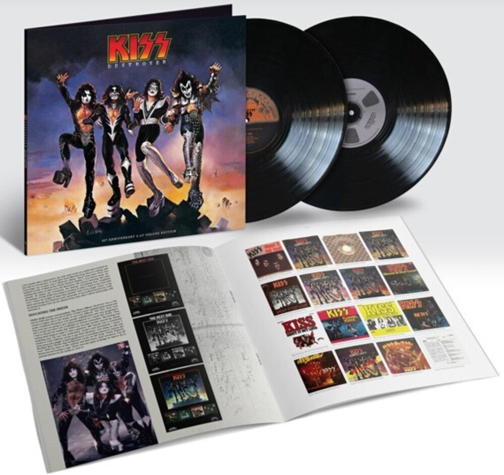the album cover for KISS - Destroyer: 45th Anniversary Edition [Deluxe 2LP]