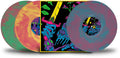 the album cover for King Gizzard & The Lizard Wizard - Live In Adelaide '19 [Indie Exclusive Limited Edition Multicolored 3 LP]