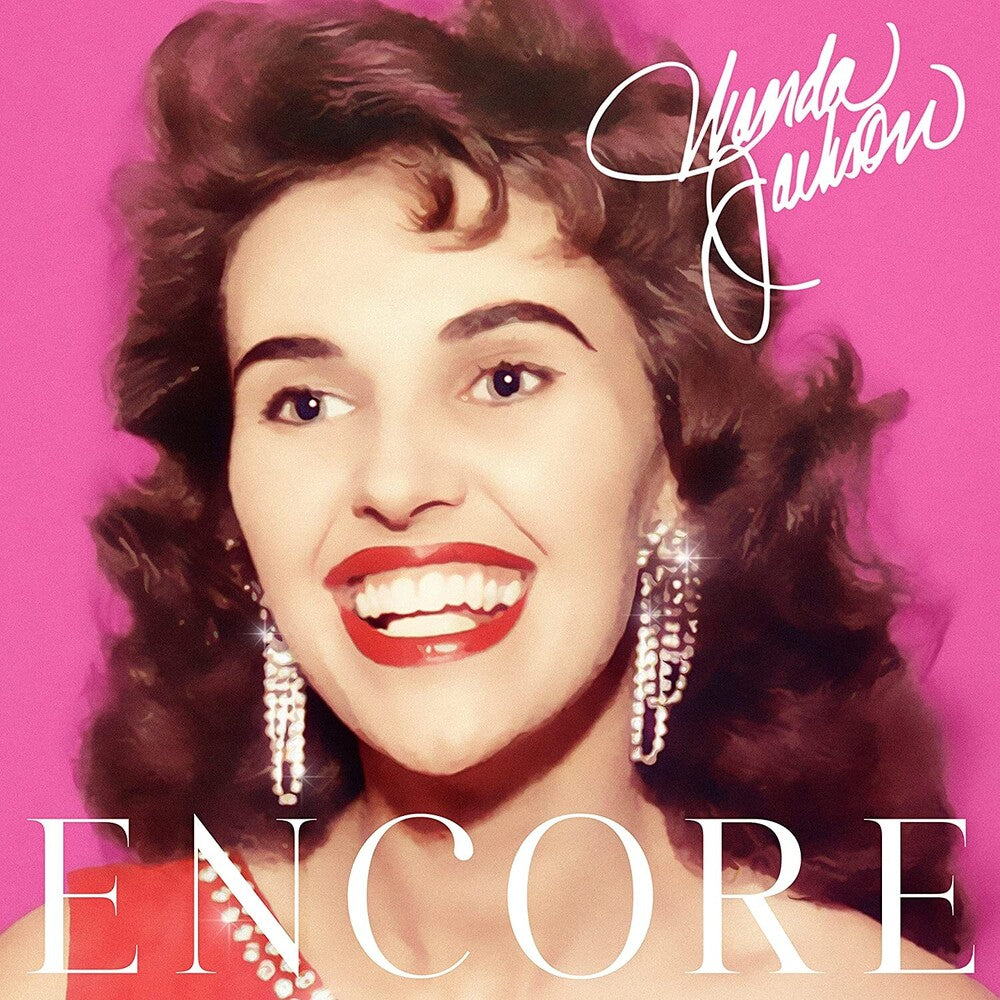 the album cover for Wanda Jackson - Encore