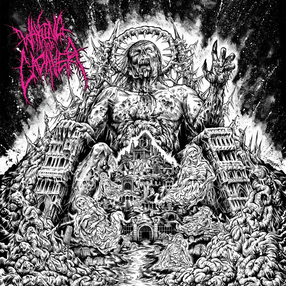 the album cover for Waking The Cadaver - Authority Through Intimidation [Digipak]