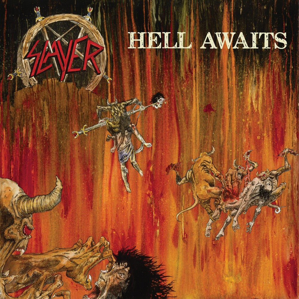 the album cover for Slayer - Hell Awaits