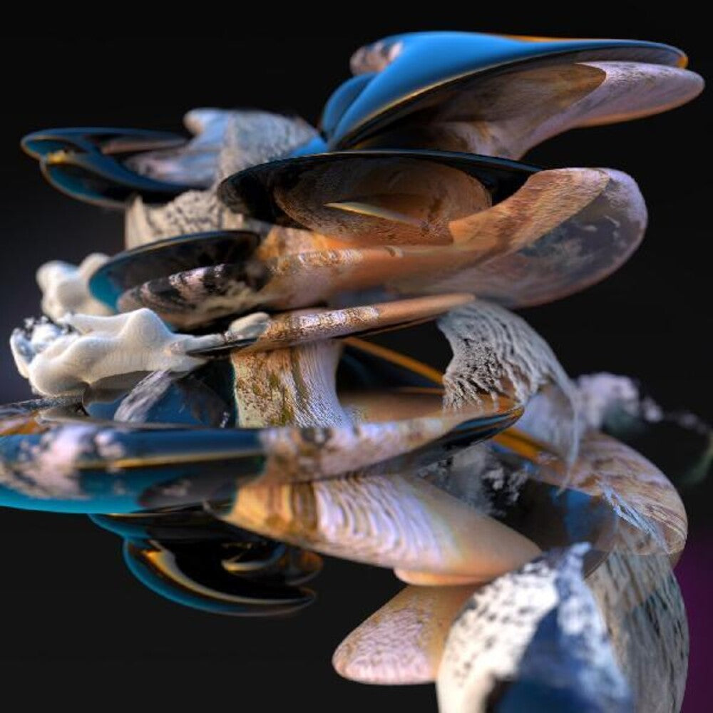 the album cover for Lee Gamble - Million Pieces Of You [Clear Vinyl]