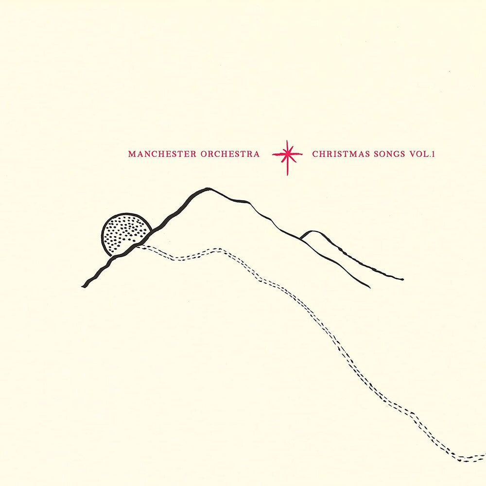 the album cover for Manchester Orchestra - Christmas Songs Vol. 1 [Limited Edition Holiday Red LP]