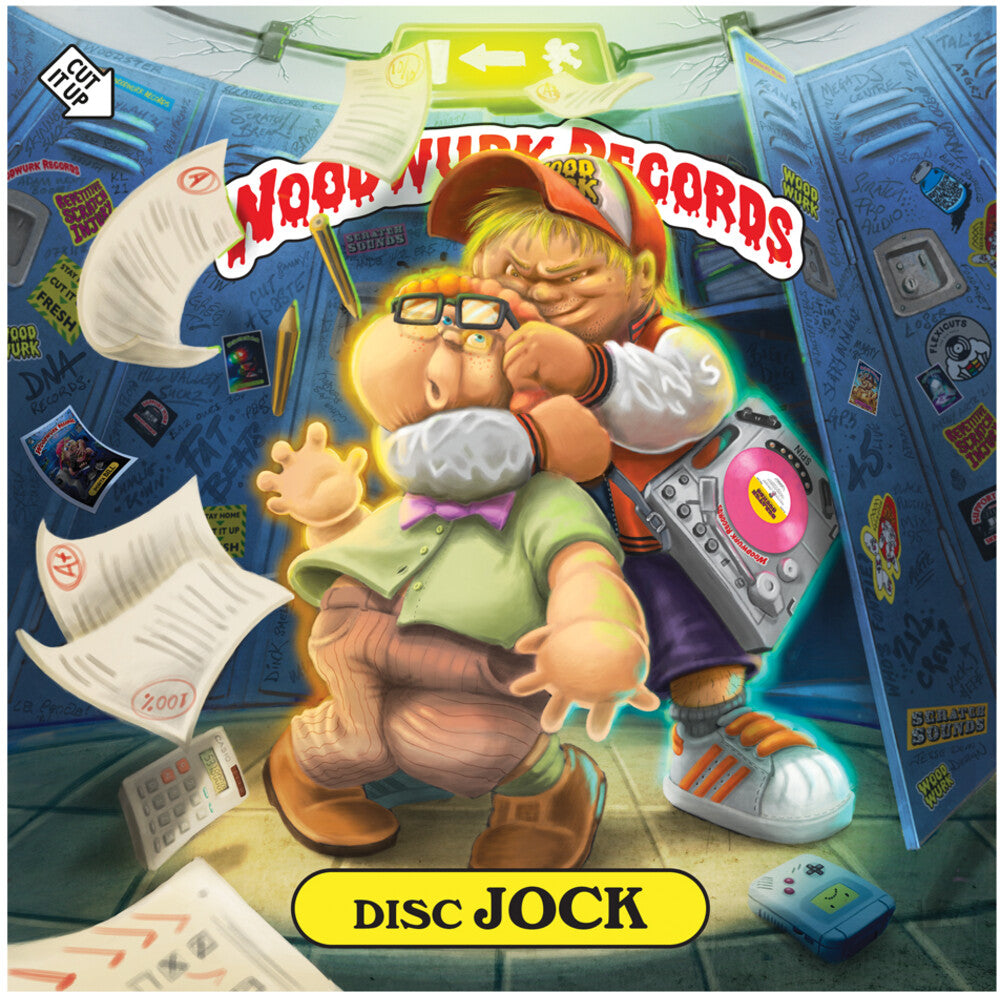 the album cover for Dj Woody - Disc Jock