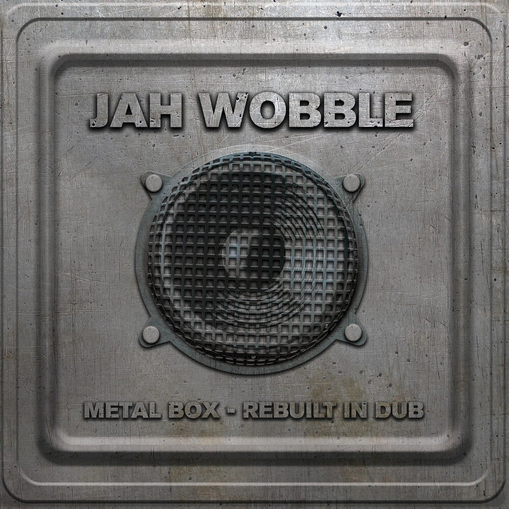 the album cover for Jah Wobble - Metal Box - Rebuilt In Dub (Blue Vinyl) (Blue)