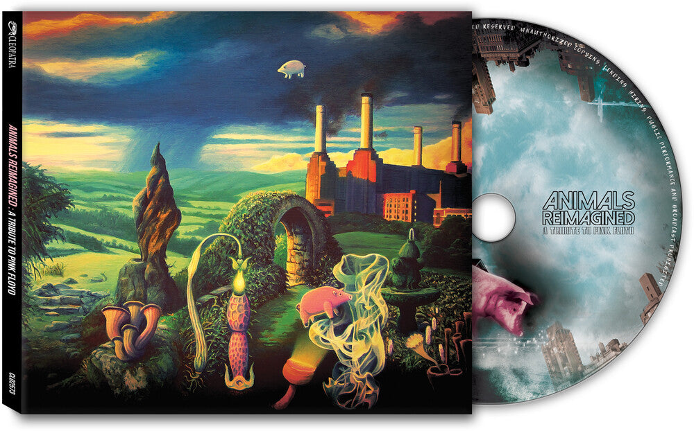 the album cover for Animals Reimagined - A Tribute To Pink Floyd - Animals Reimagined - A Tribute To Pink Floyd [Digipak]