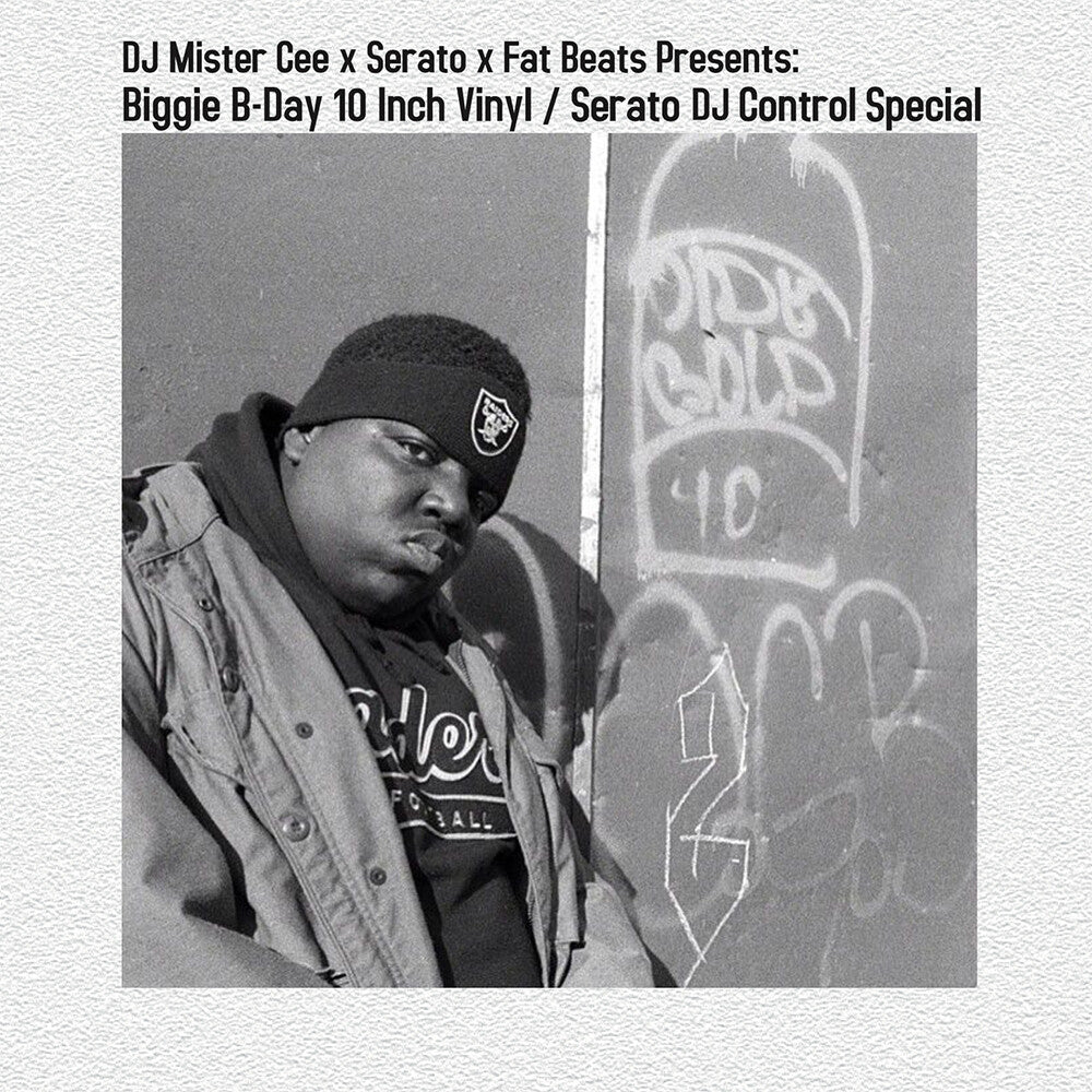 the album cover for Notorious B.I.G. - Biggie B-Day / Serato Dj Control Control Special