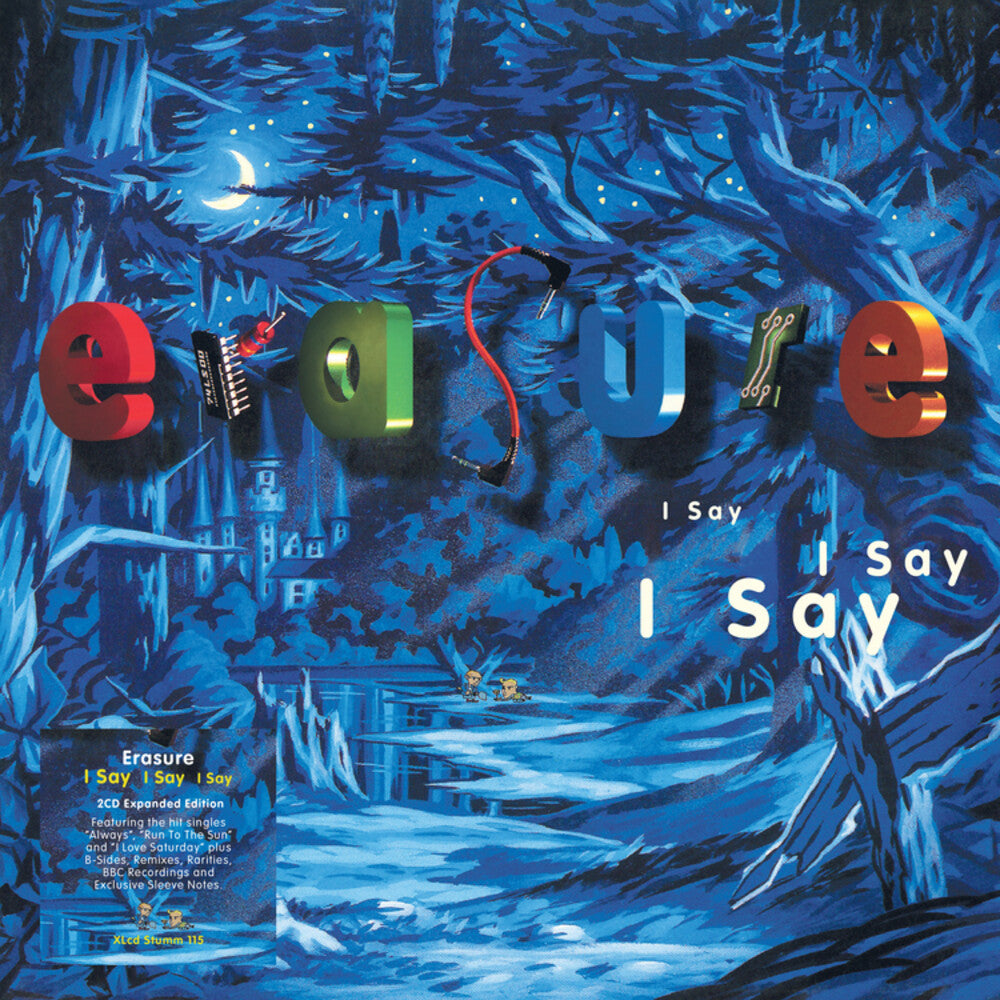 the album cover for Erasure - I Say I Say I Say [Limited Edition] (Exp)