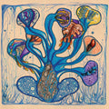 the album cover for Houeida Hedfi - Fleuves De L Ame