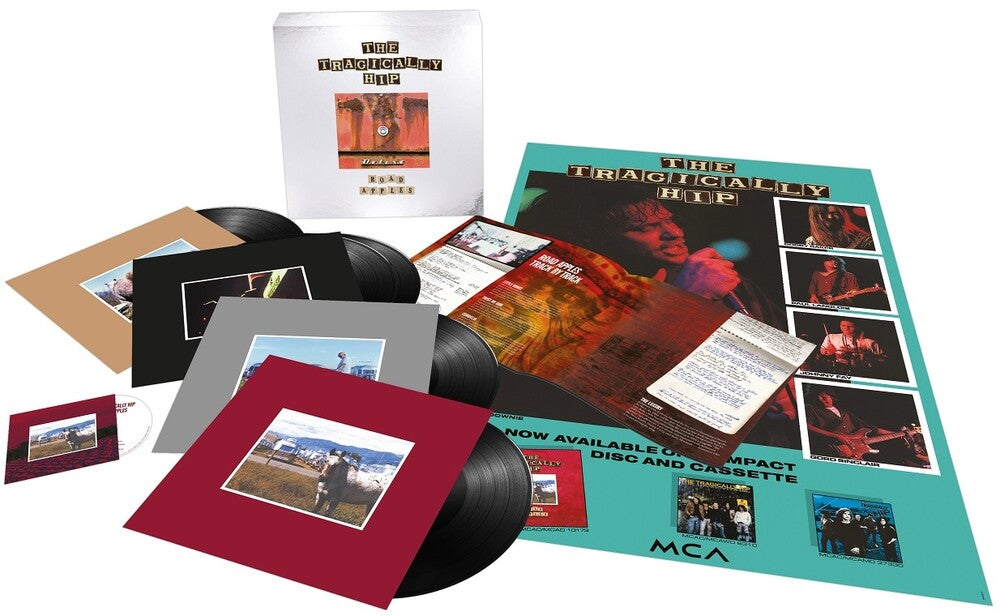 the album cover for The Tragically Hip - Road Apples: 30th Anniversary [5 LP/Blu-ray]