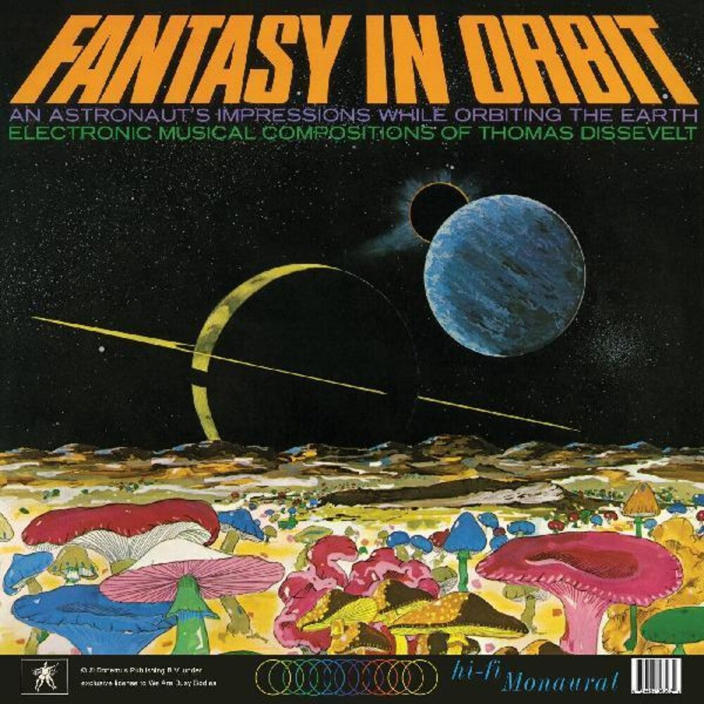 the album cover for Tom Dissevelt - Fantasy In Orbit [Limited Edition]