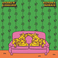 the album cover for Andrew Gabbard  / Morris,Kendra - Don't Talk (Put Your Head On My Shoulder) (Pink)