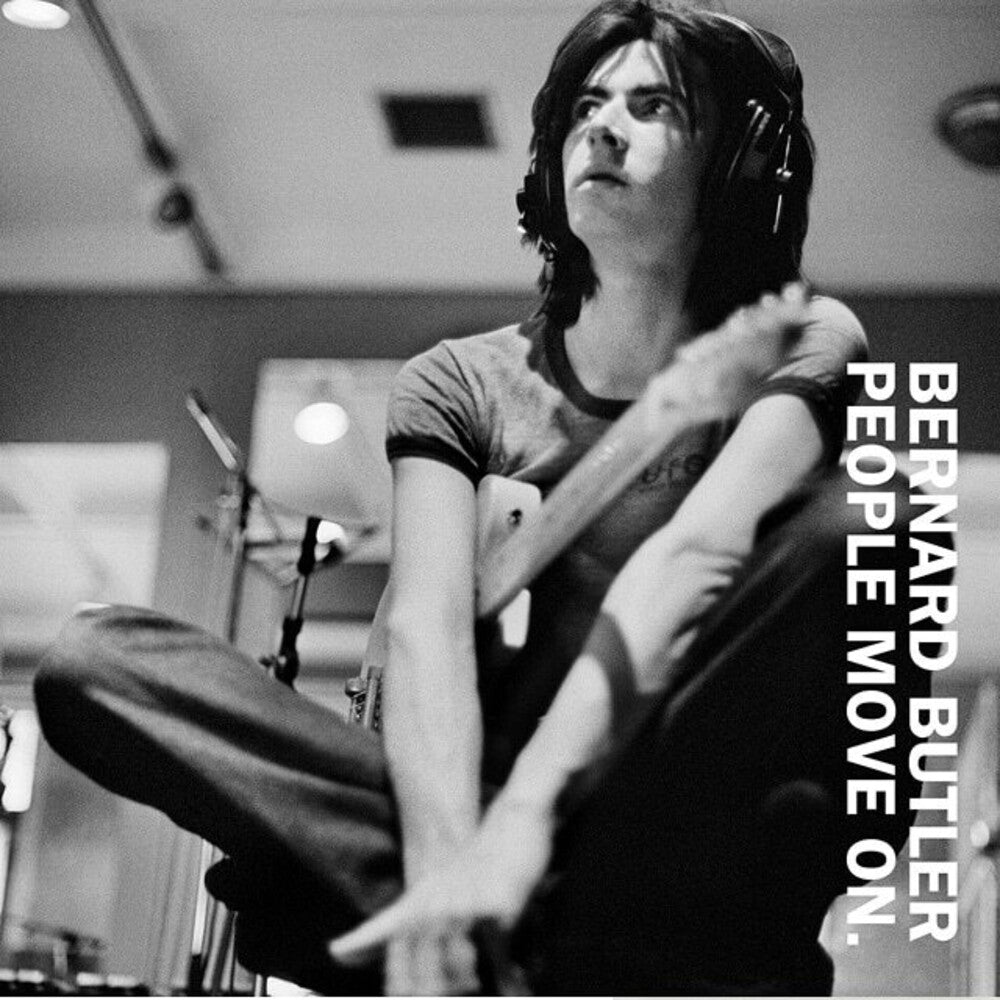 the album cover for Bernard Butler - People Move On [Colored Vinyl] [180 Gram] (Wht) (Uk)