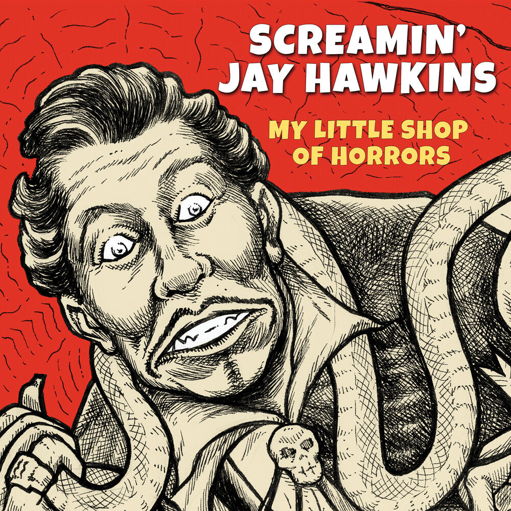 the album cover for Screamin Hawkins  Jay - My Little Shop Of Horrors