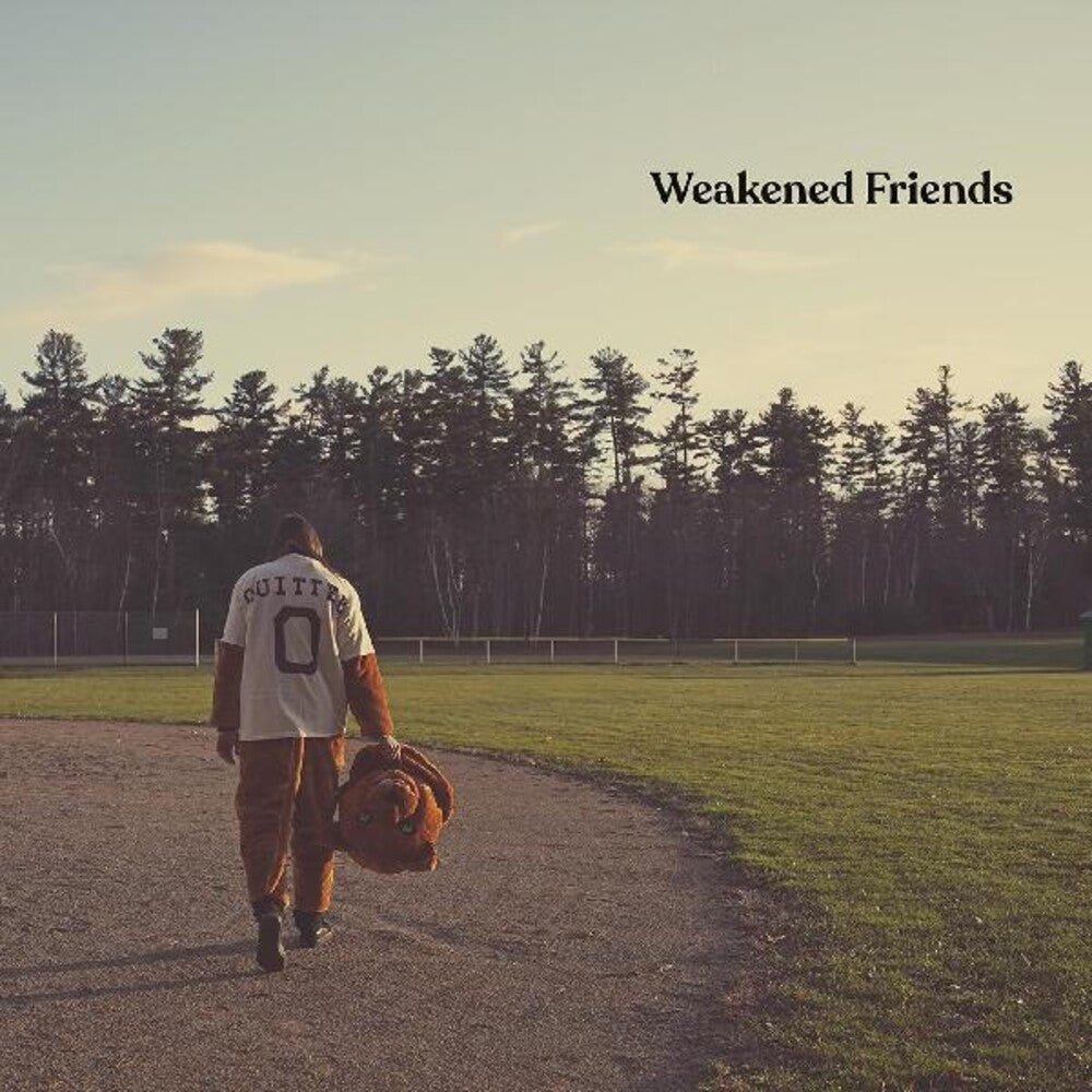 the album cover for Weakened Friends - Quitter